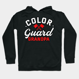 Color Guard Grandpa Dad Father Hoodie